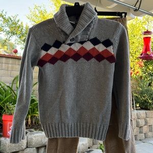 Boys Gymboree corduroy and sweater set